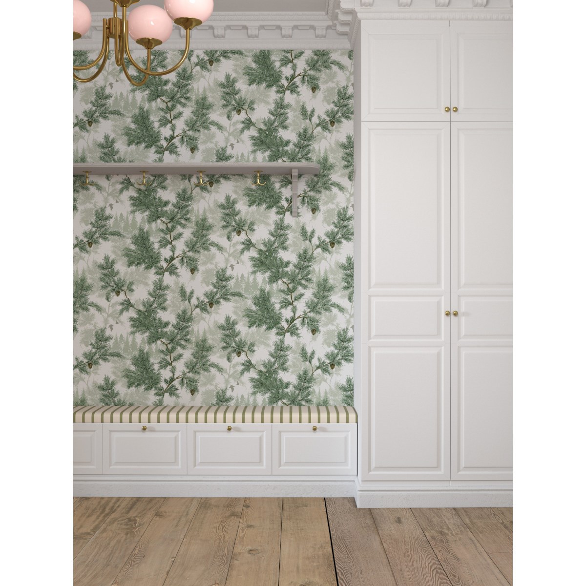 Tapet Linnea Sommargläntan Grön 434-01