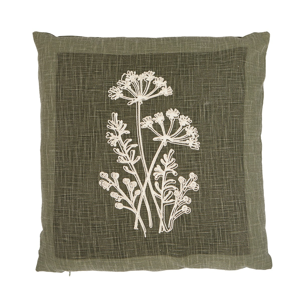 Kuddfodral Laura Grön, 48x48cm