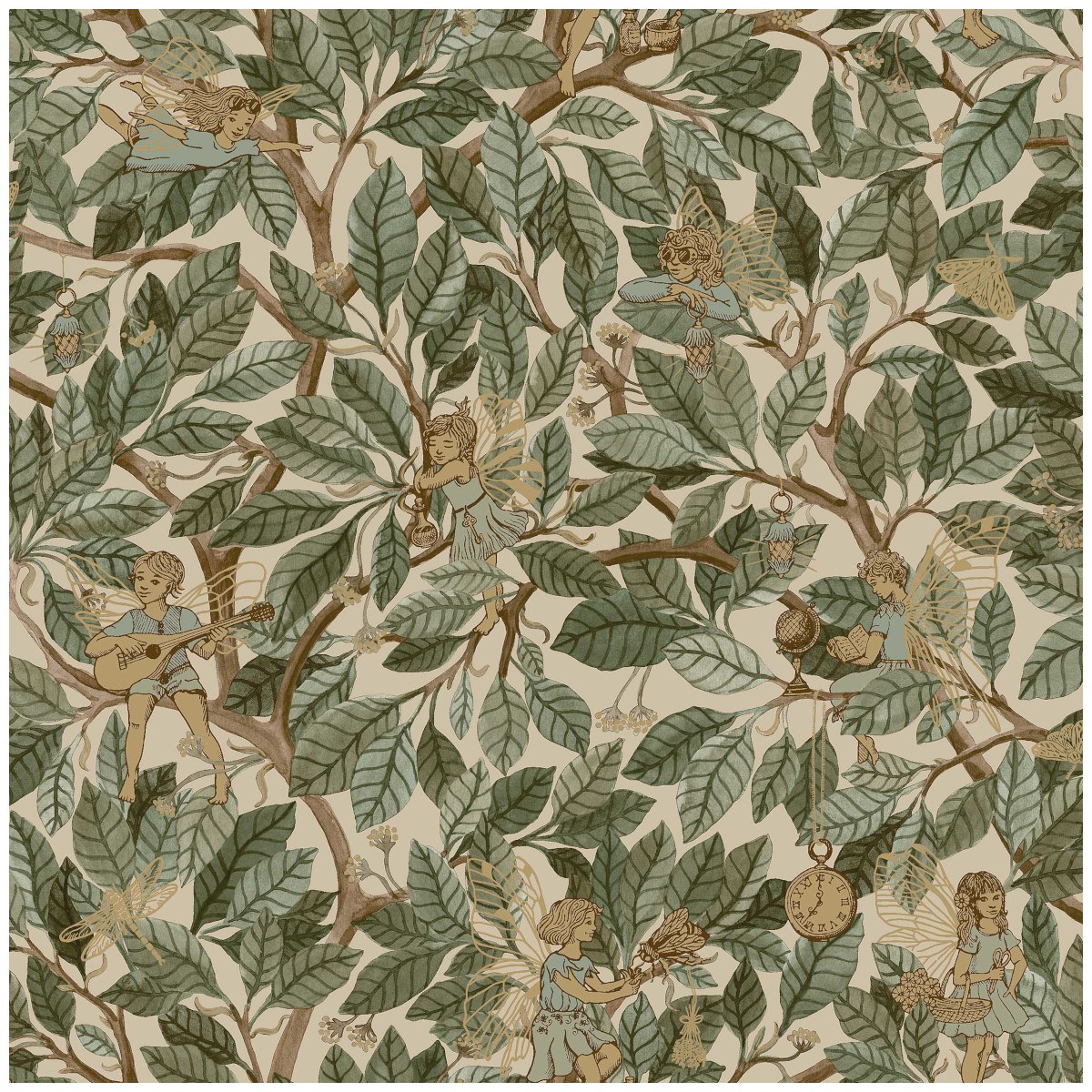 Tapet Fairyland Fairies 8141