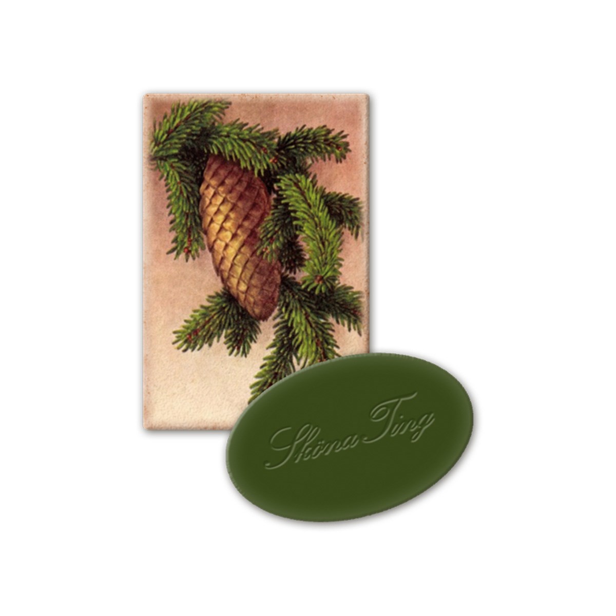 Tvål i Pappask Gäster Kottar 25g