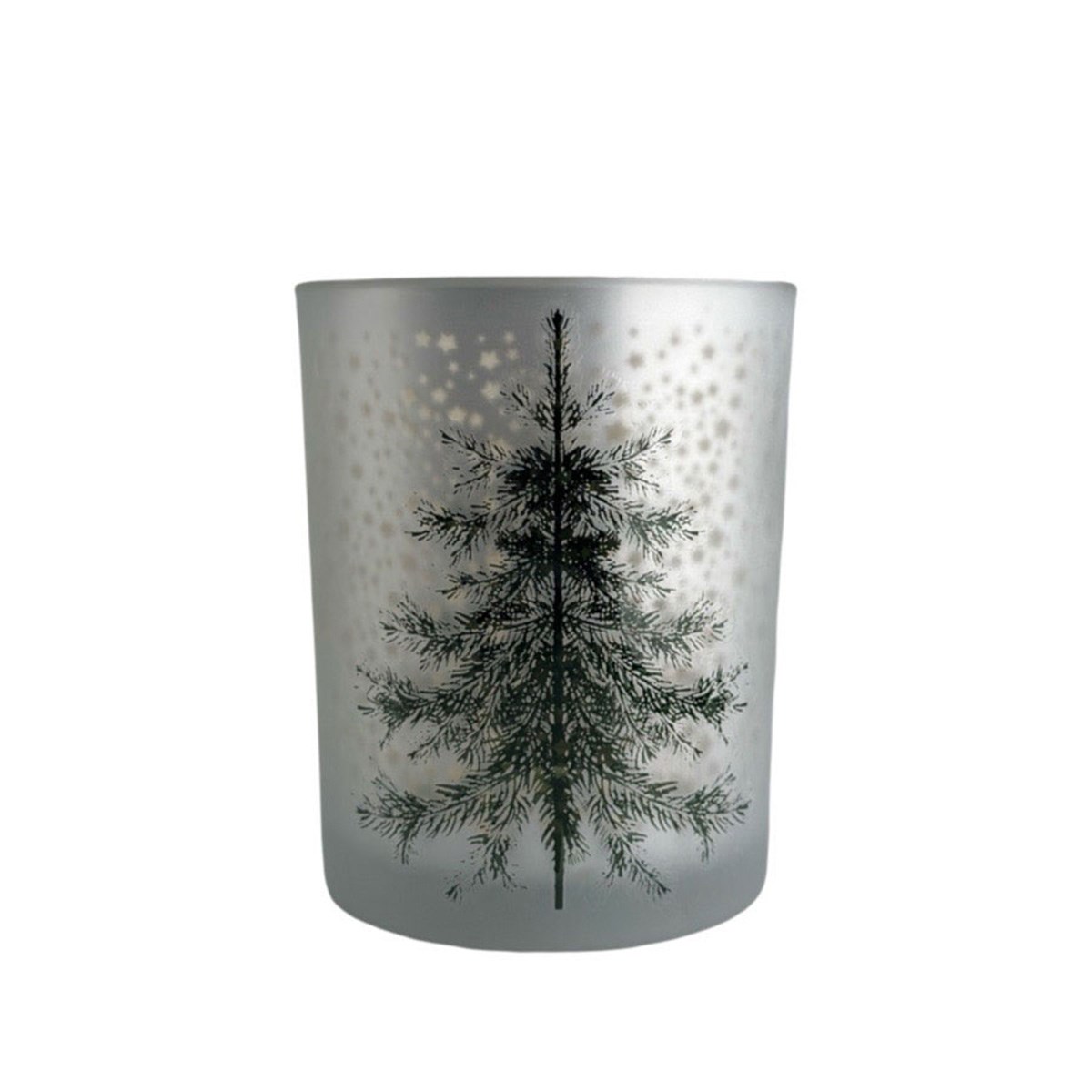 Ljuslykta Solo M Glas, Grön