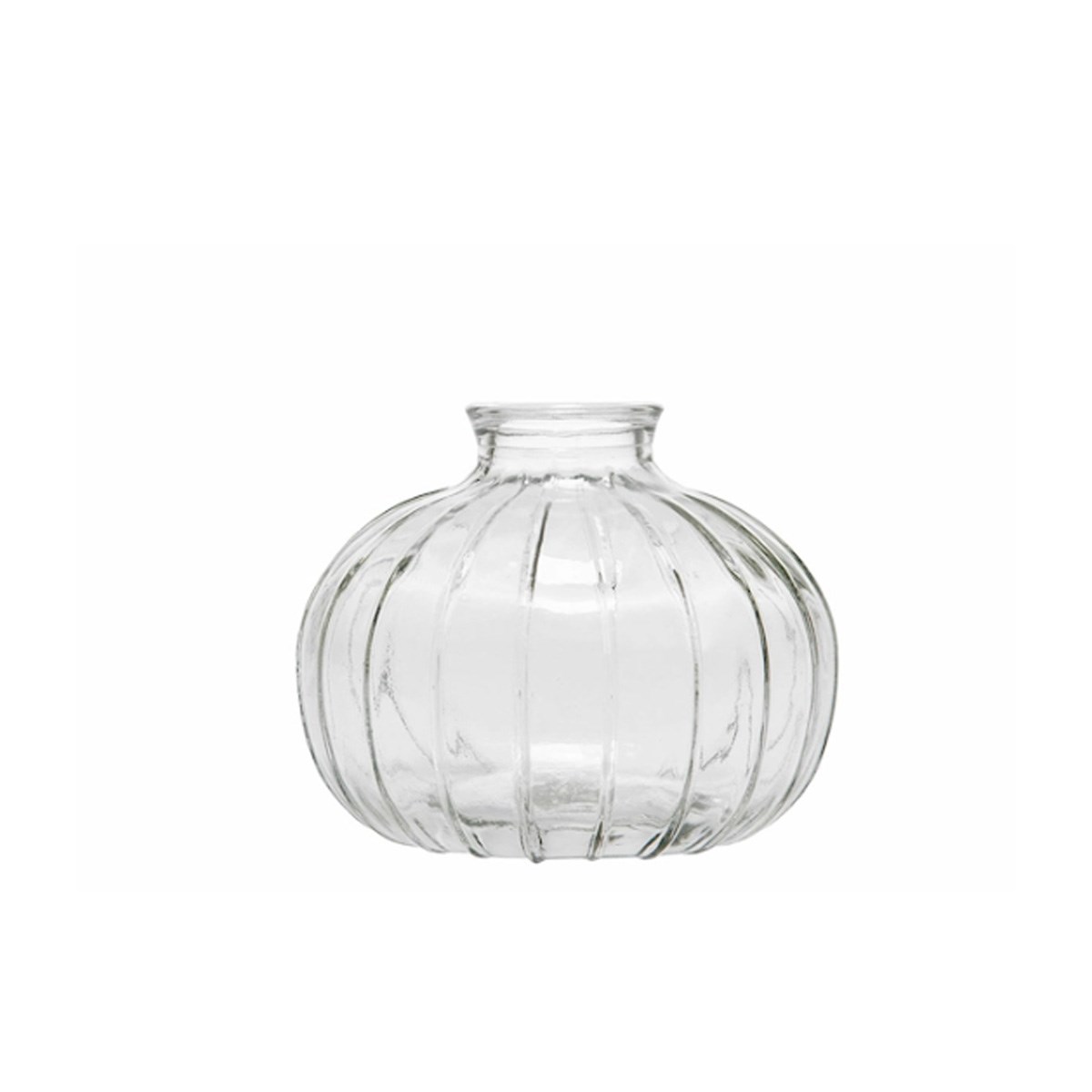 Vas Klot Nymma 11x4x9cm Klar