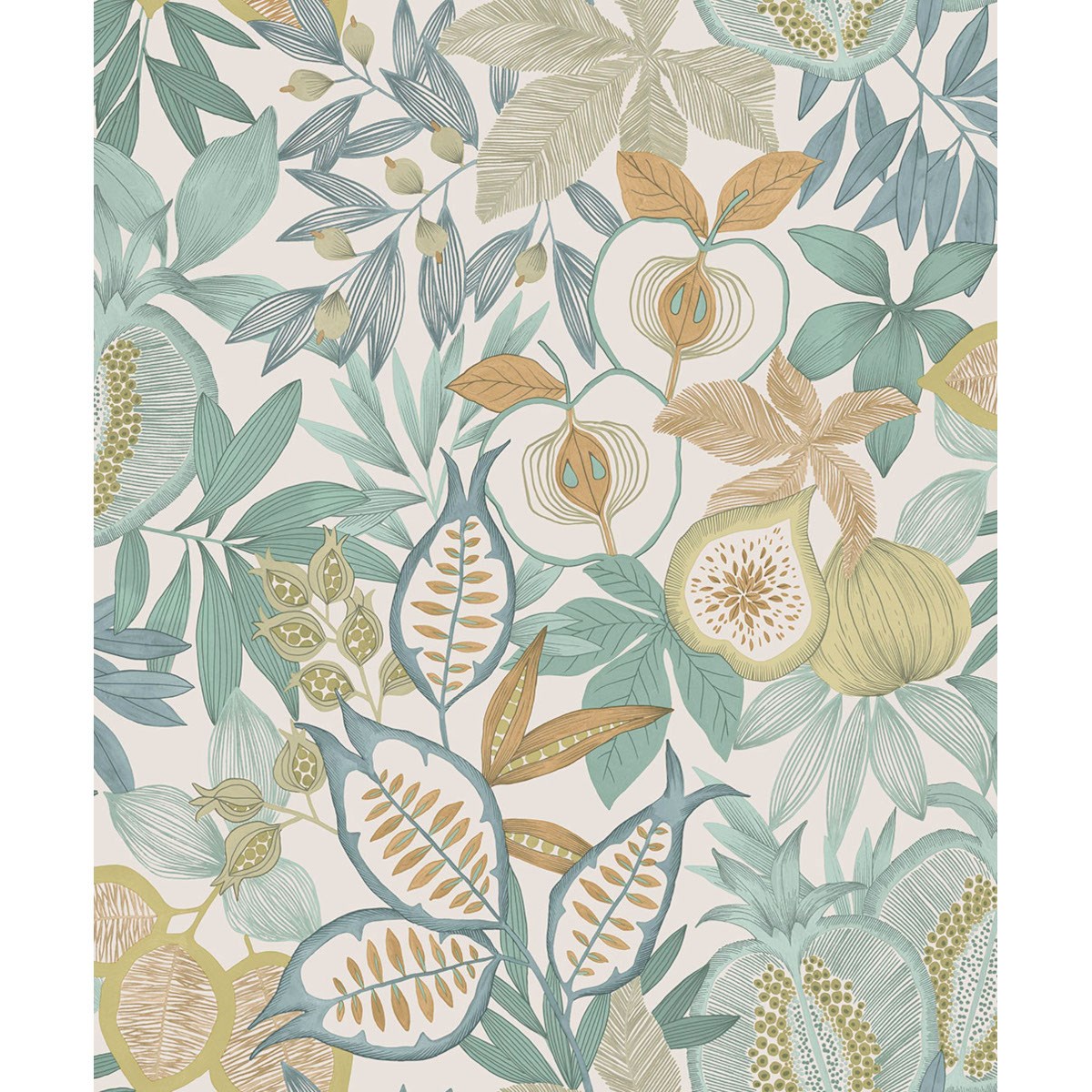 Tapet Journey to the East Nagano Blue 91841