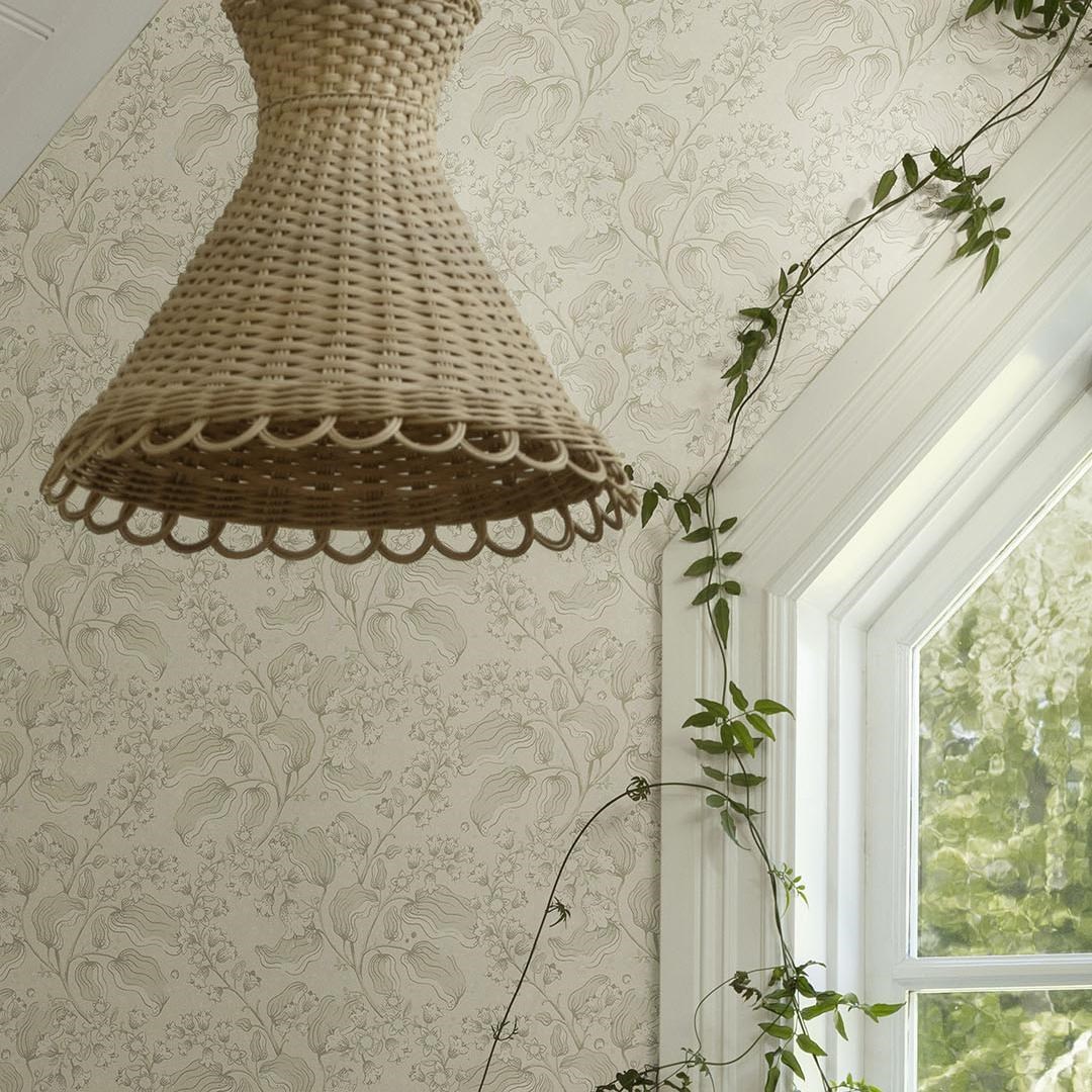 Tapet Saltviken Syrén 48024