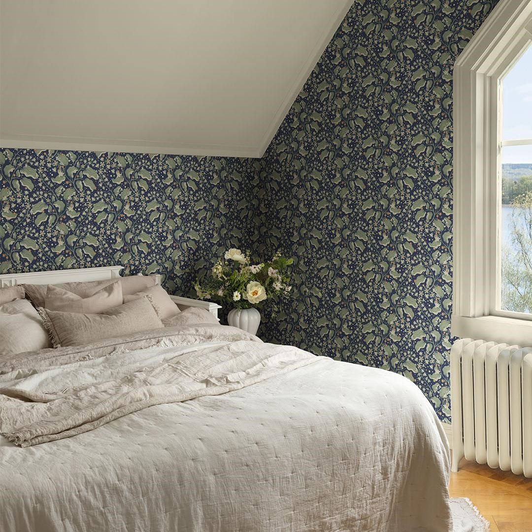 Tapet Saltviken Syrén 48027