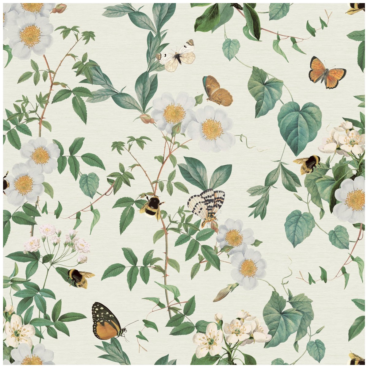 Tapet Fantasia III Bumblebee Trail Cream 925502