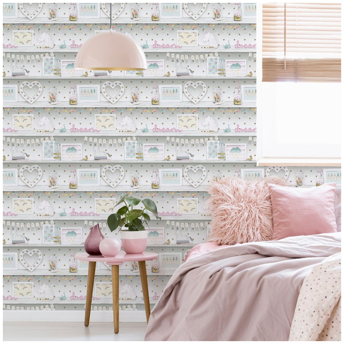 Tapet Fantasia III Girl's Life Multi 696004