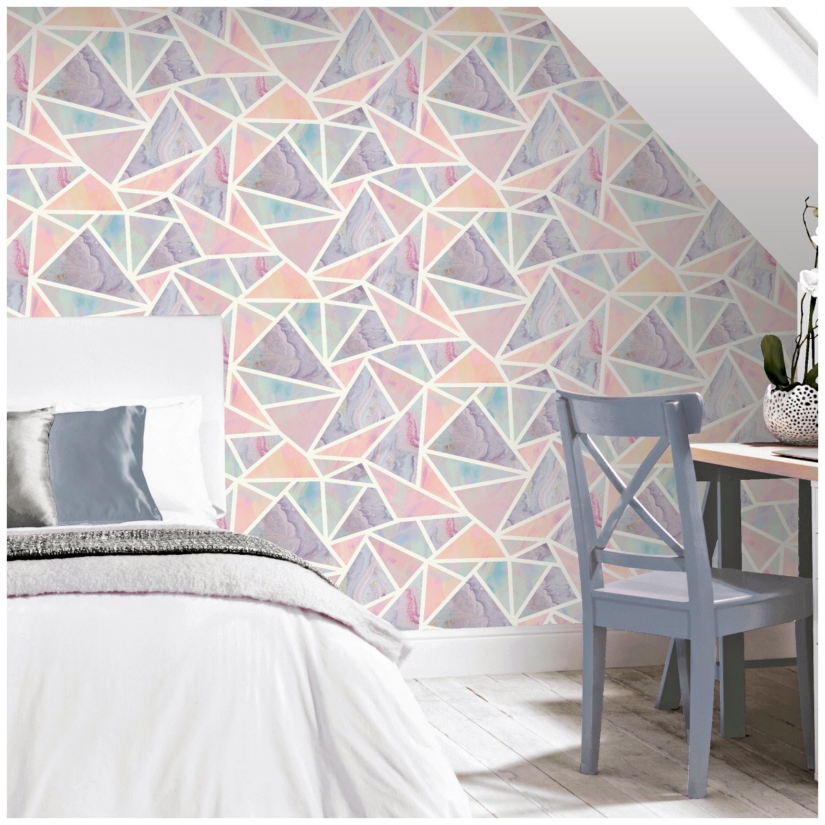 Tapet Fantasia III Pastel Geo Multi 296002