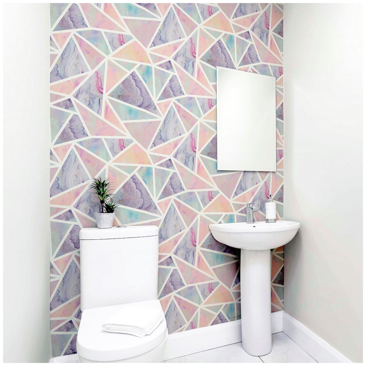 Tapet Fantasia III Pastel Geo Multi 296002