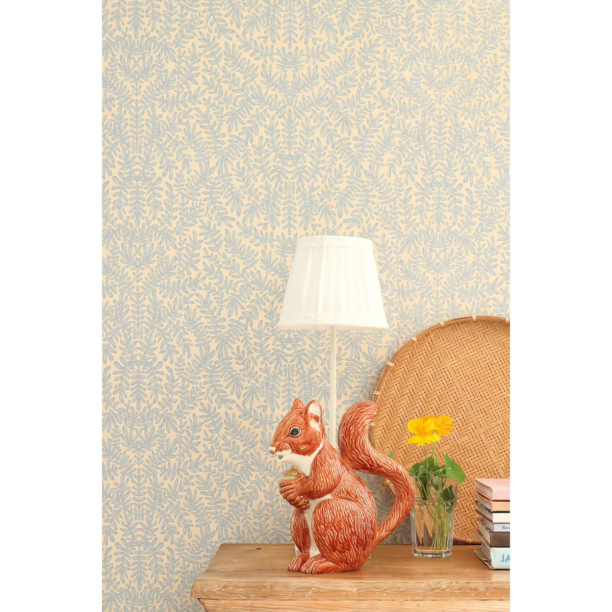 Tapet French Blond Sea Breeze Blue