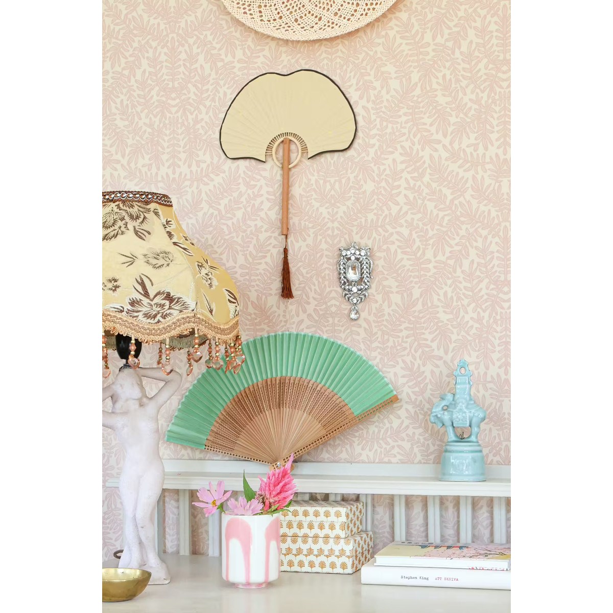 Tapet French Blond Nude Pink