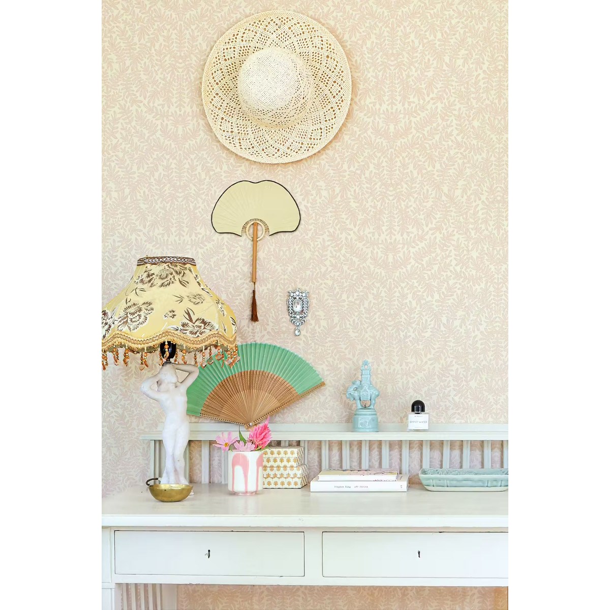 Tapet French Blond Nude Pink