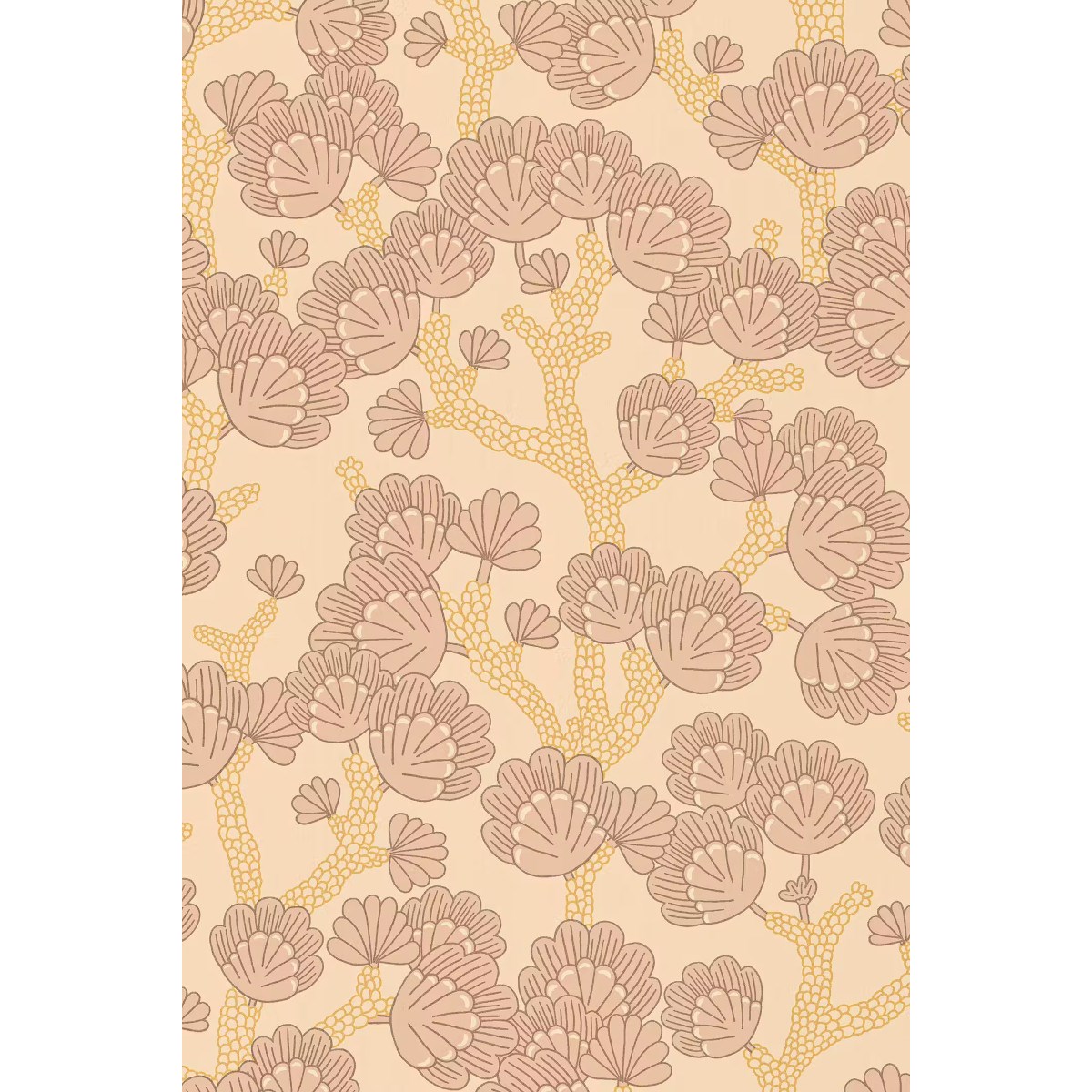 Tapet Beachy Breeze Ballet Pink