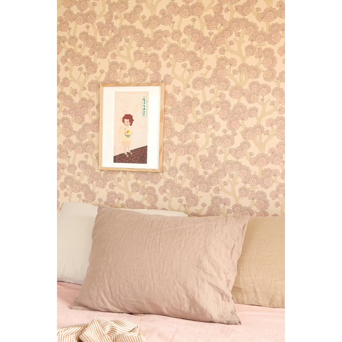 Tapet Beachy Breeze Ballet Pink