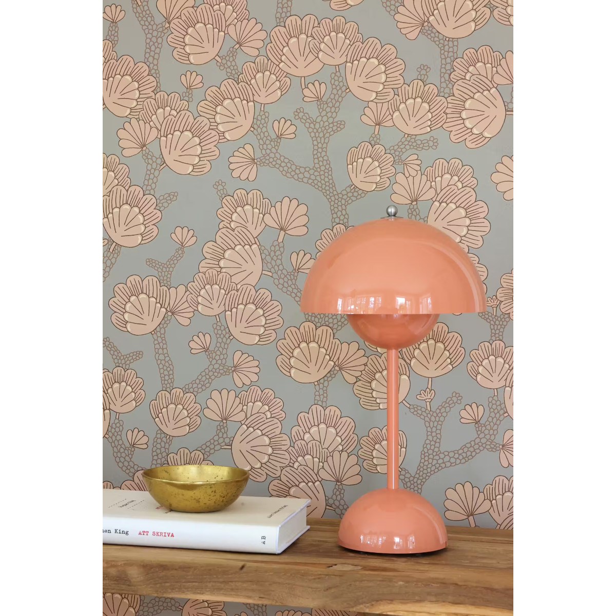 Tapet Beachy Breeze Bay Tree Green