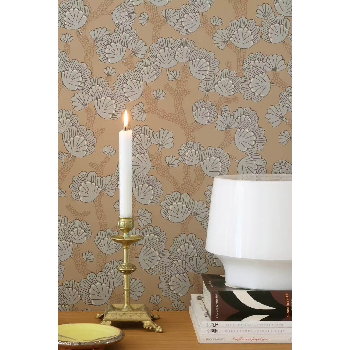 Tapet Beachy Breeze Milky Coconut Brown