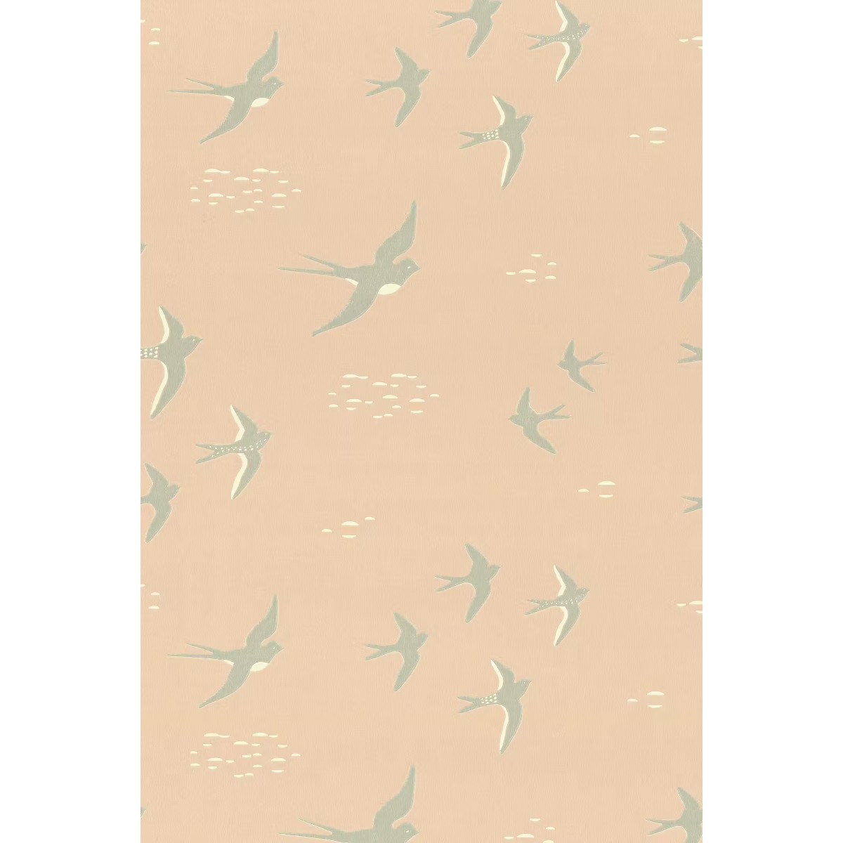 Tapet Follow the Wind Sea Mist Blue