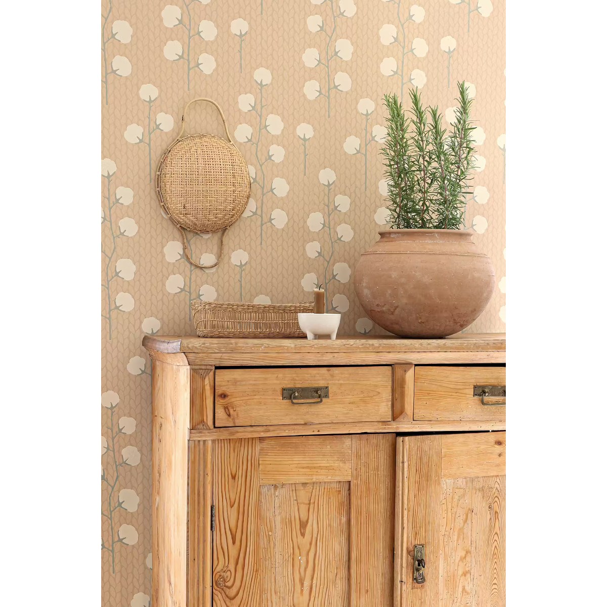 Tapet Sweet Cotton Desert Rose