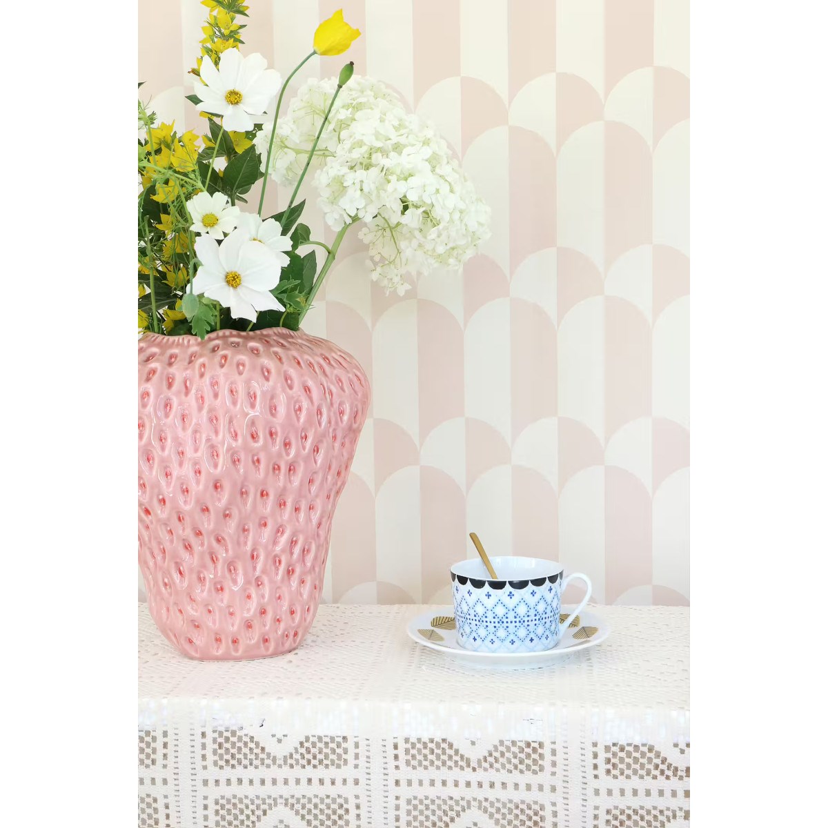 Tapet Whipped Cream Blush Peach