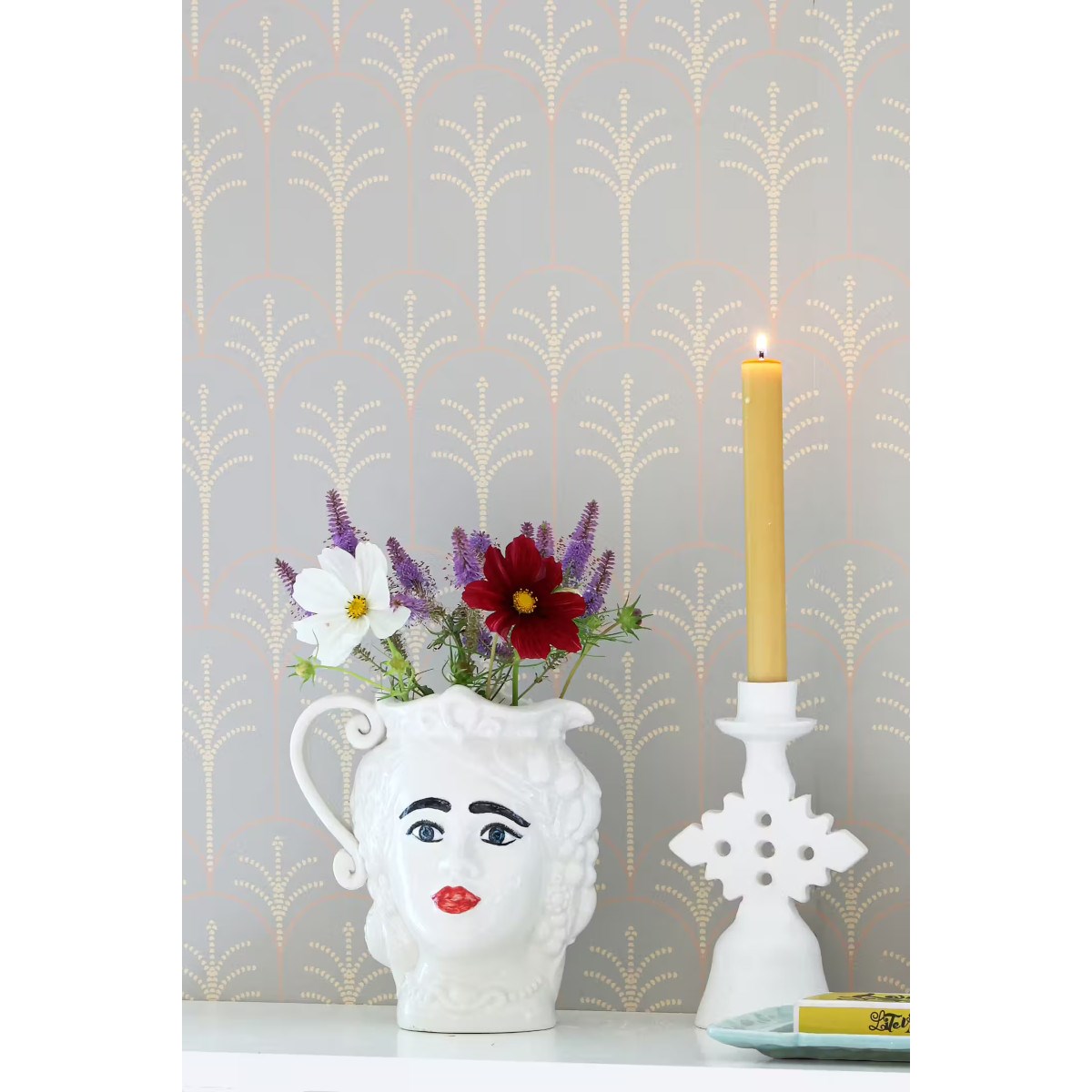 Tapet Lolo Mizzle Blue