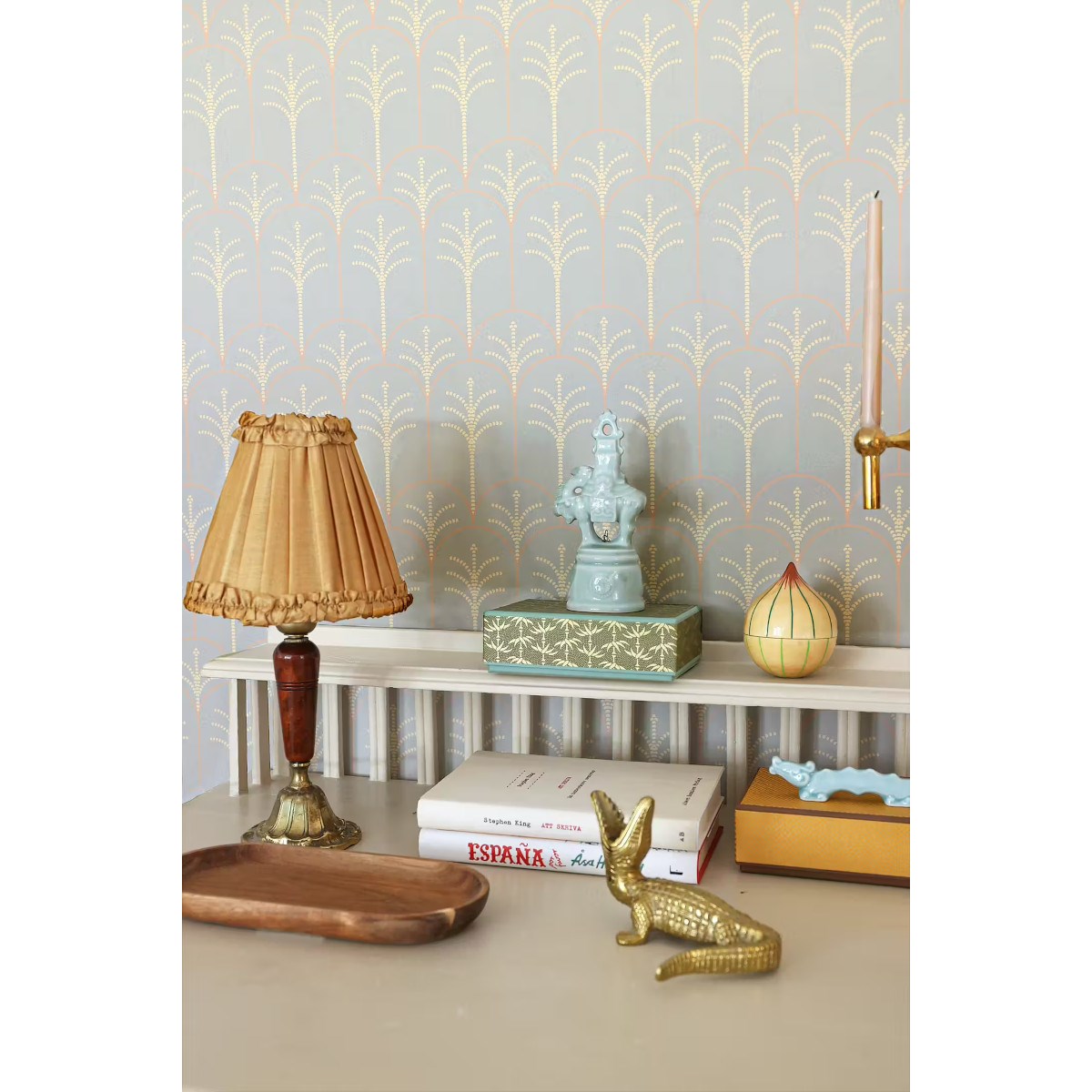 Tapet Lolo Mizzle Blue