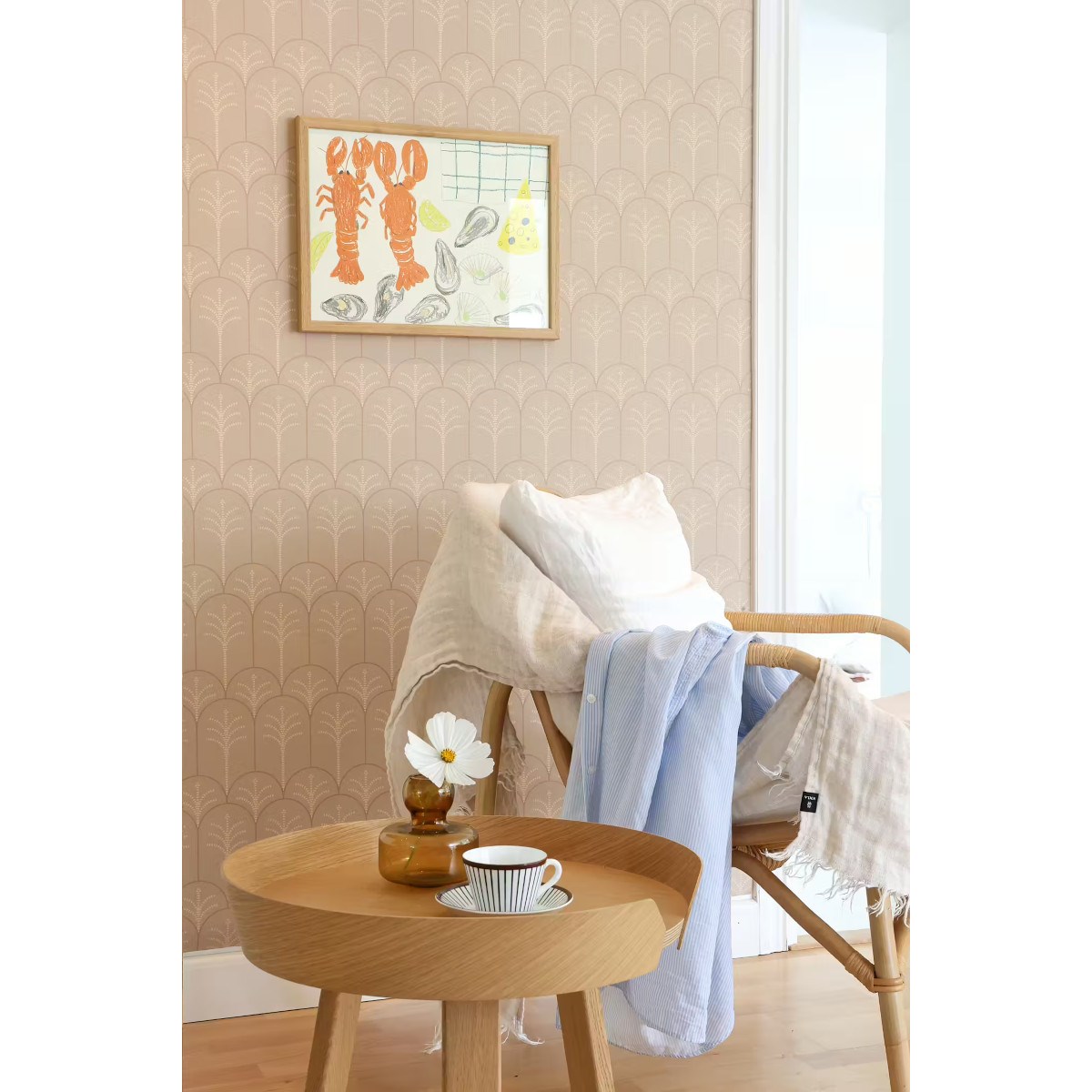 Tapet Lolo Latte Macchiato Brown