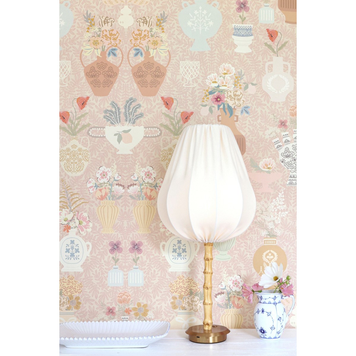 Tapet Summer Spritz Golden Rose