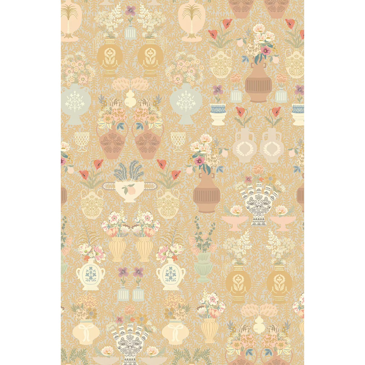 Tapet Summer Spritz Lion Yellow