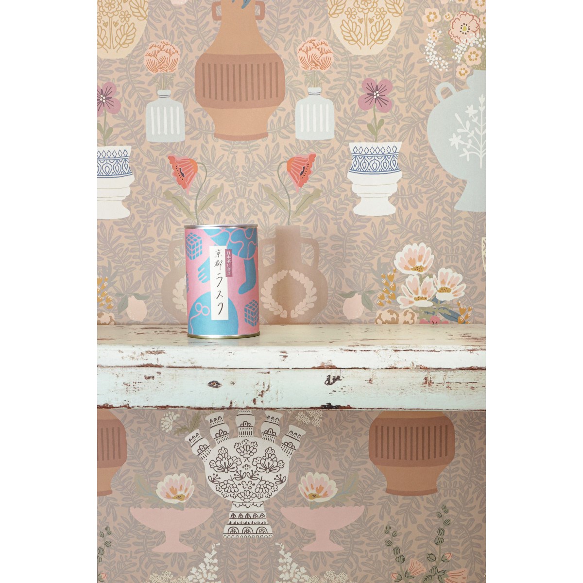 Tapet Summer Spritz Smoky Sand