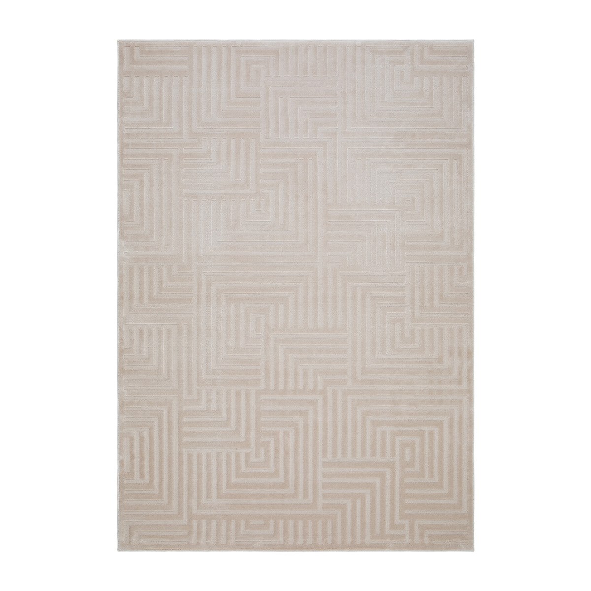 Wiltonmatta Ritz Art Linne Beige, 160x230cm