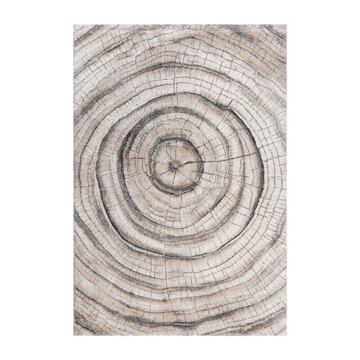 Rumsmatta Bern Tree Grå, 160x230cm