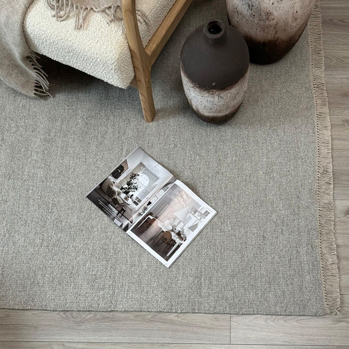 Ullmatta Eden Silver, 160x230cm