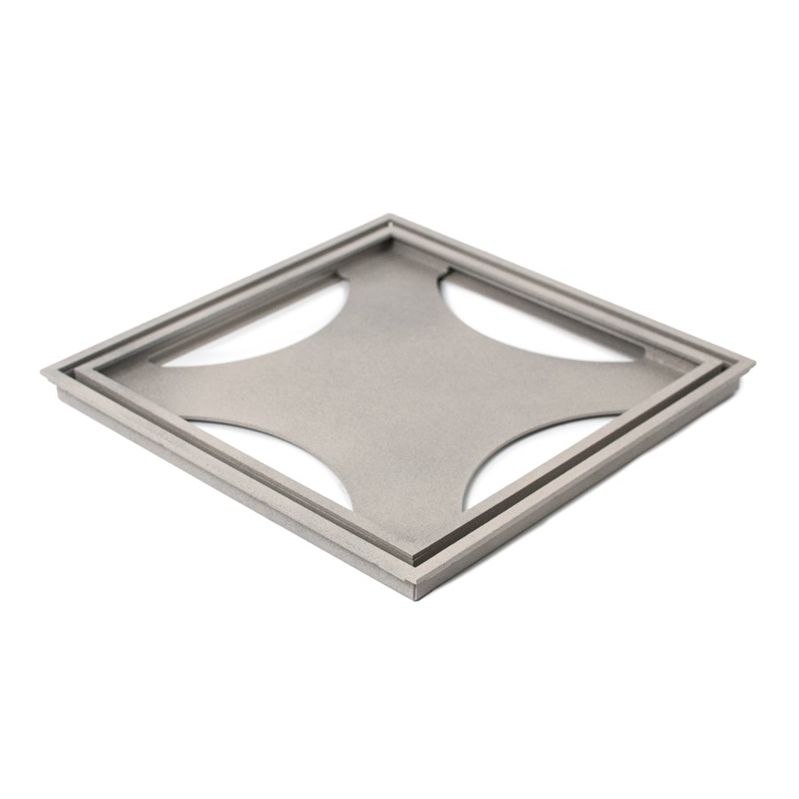 Golvbrunnssil Tile In Frame 200 Granit Grå, 200x200mm