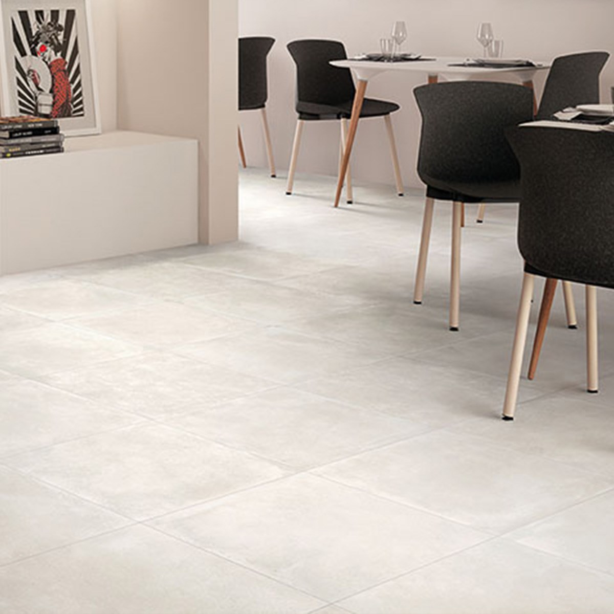 Klinker Granitkeramik Europe 2.0 Vit, 30x30cm, Matt