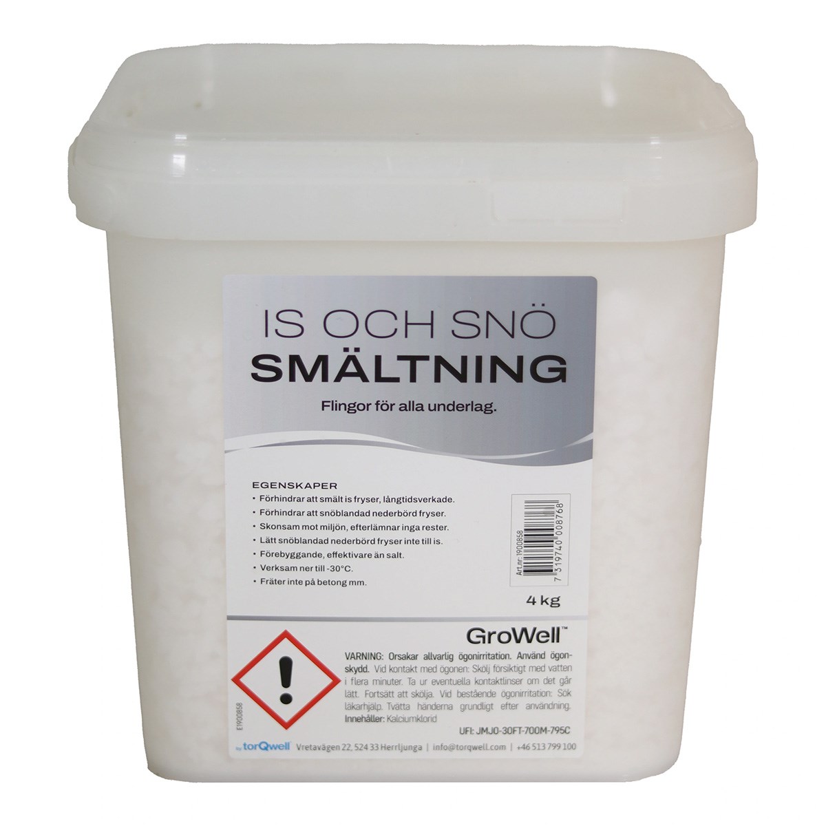 Is & Snösmältning Flingor 4kg