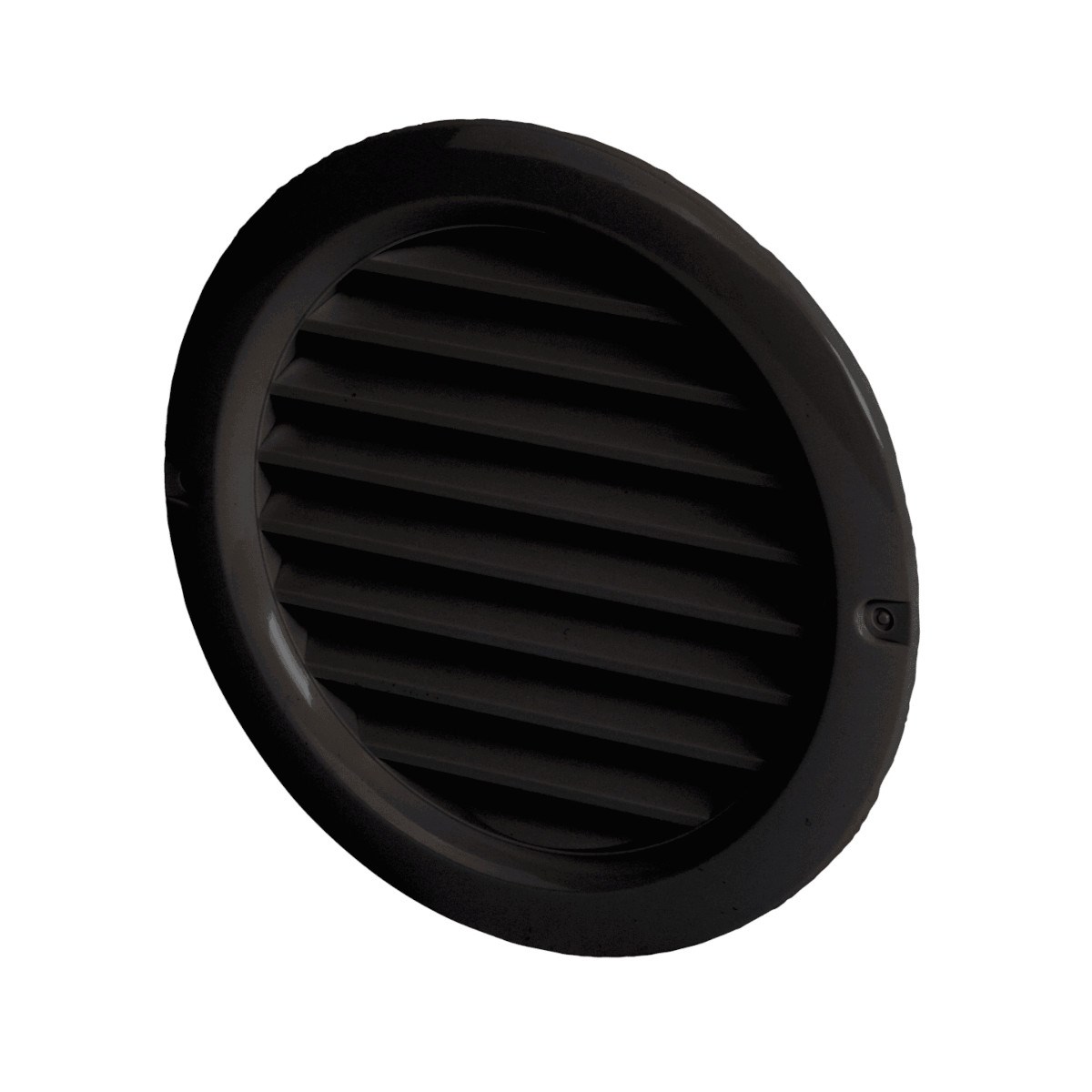 Ventilationsgaller PR Svart, 100mm