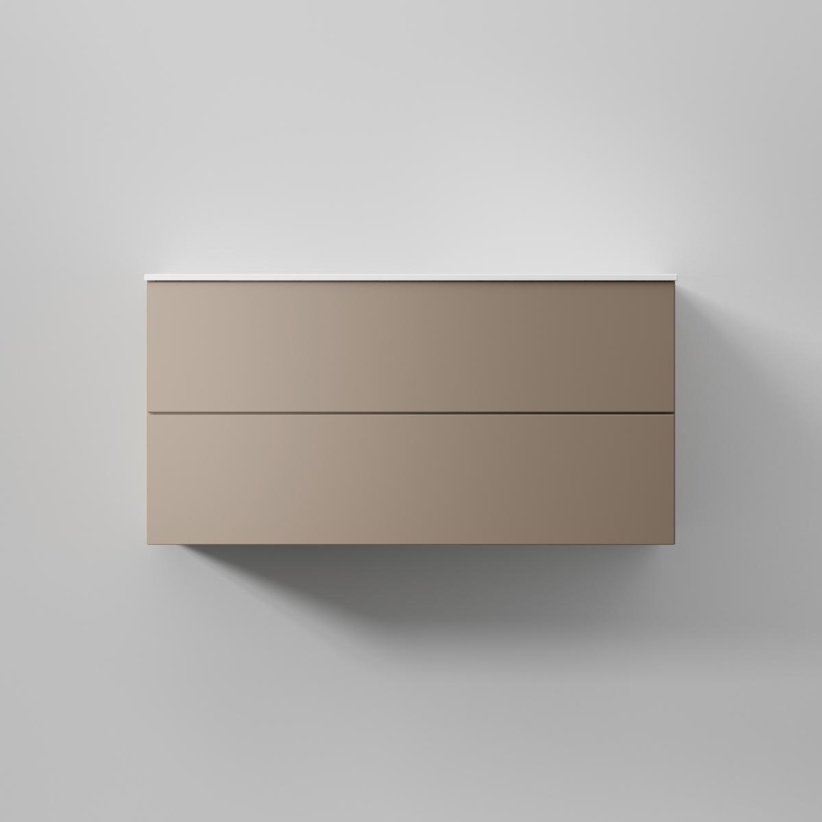 Kommod Core Solid 100x45cm, Warm Clay, Slät