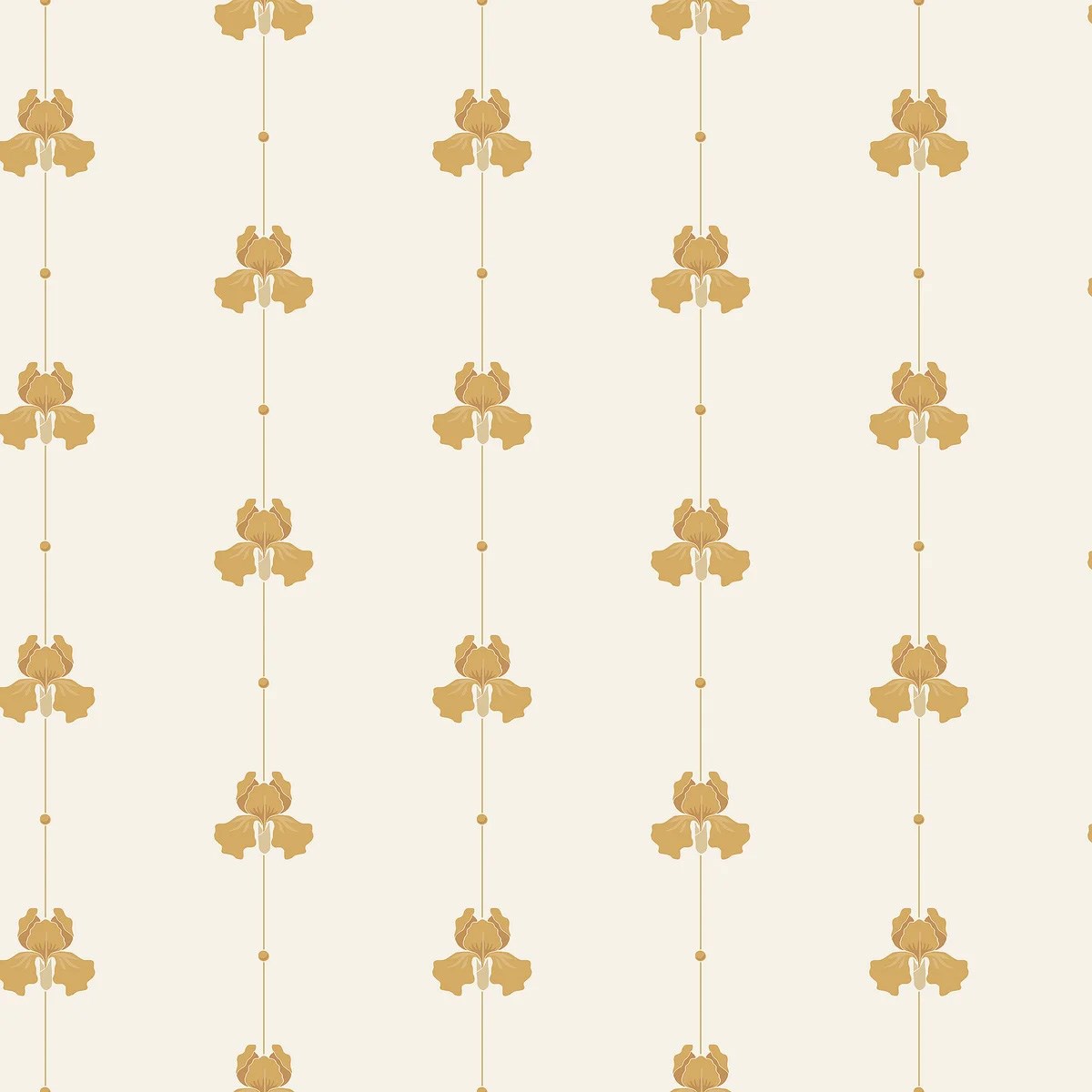 Tapet Gotain Sweet Pea Mustard 5685