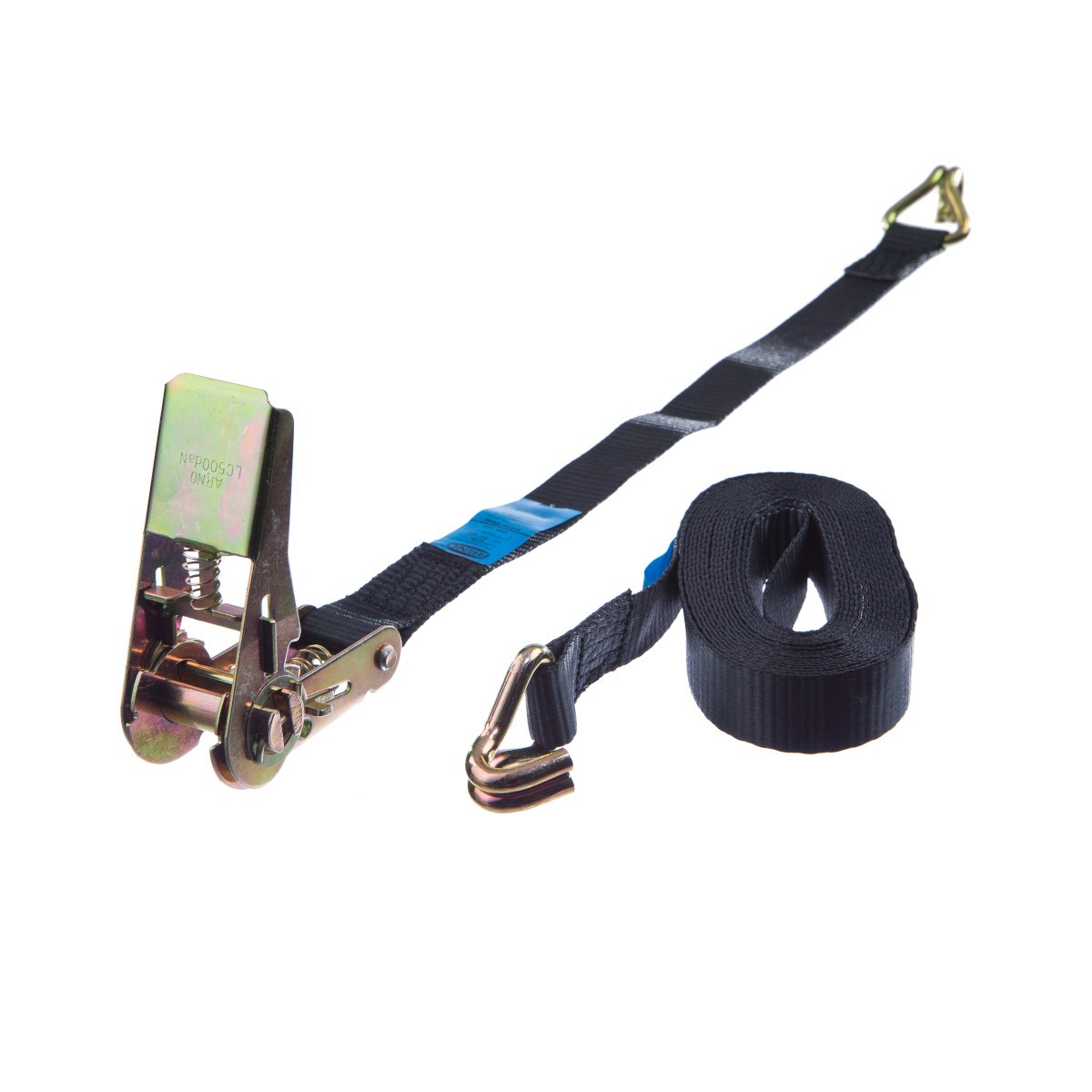 Spännband Krok-krok 1000kg Svart, 25mmx4.5m