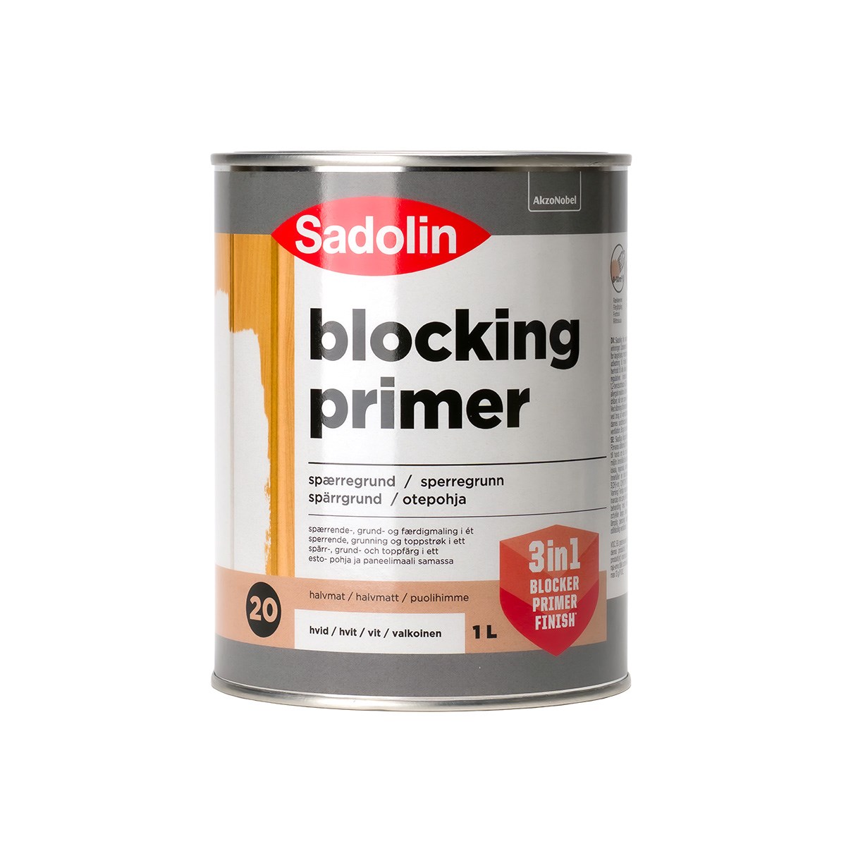 Grundfärg Blocking Primer 1L