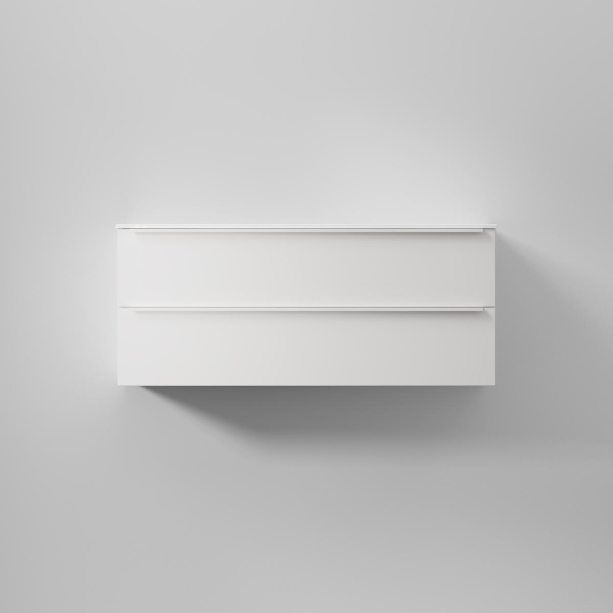 Kommod Core Avant 120x45cm, Pure White, Slät