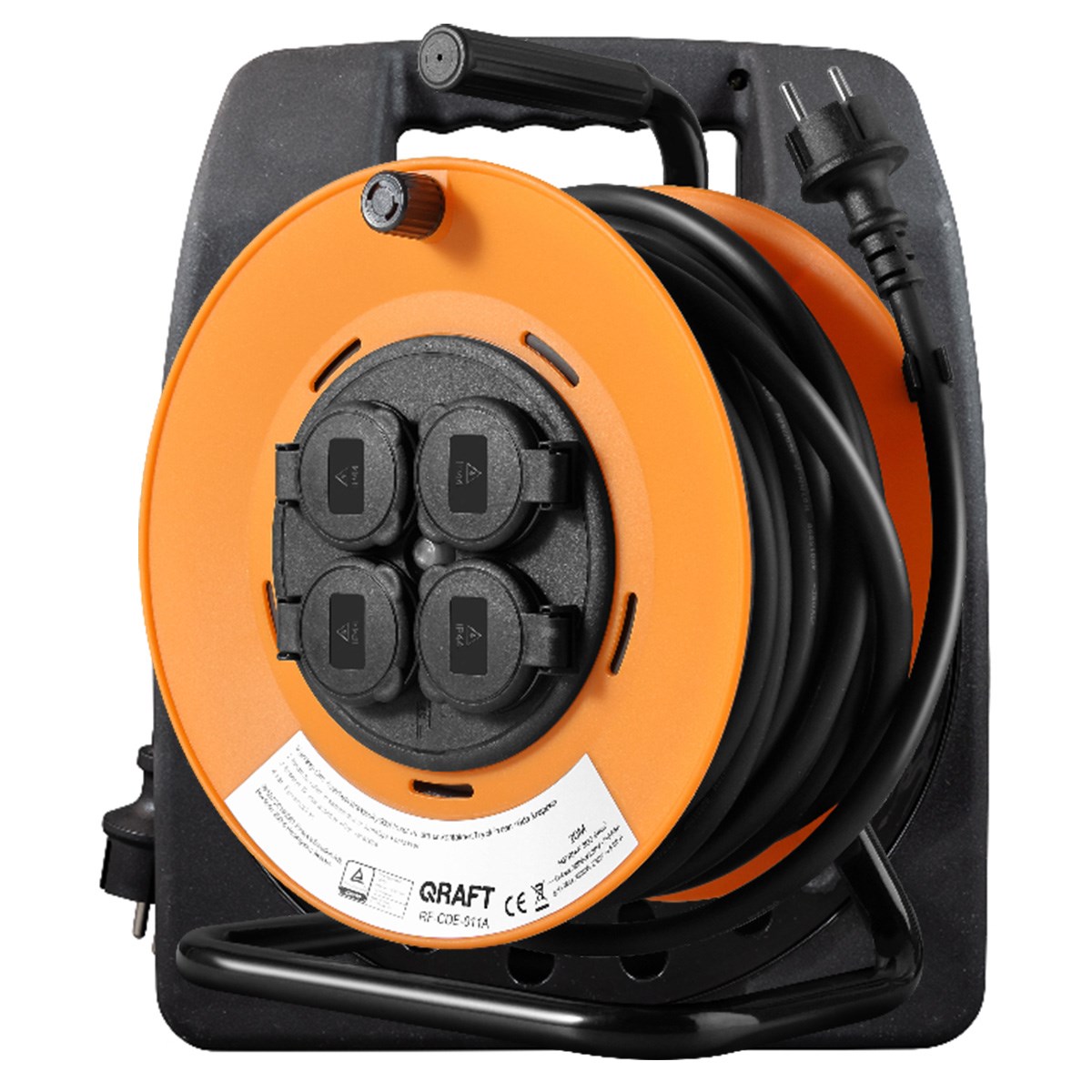 Kabelvinda Med Fast Stativ Ip44, 20m