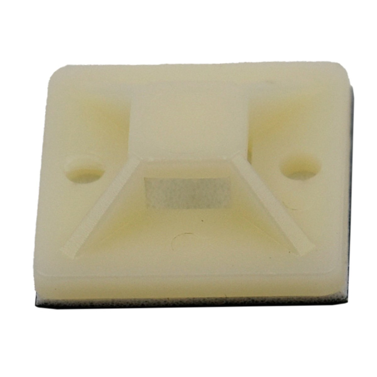 Buntbandsfäste Uv-beständig Vit, 10st