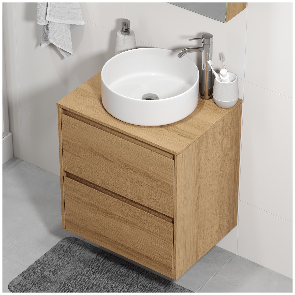 Kommod Lysvik 60cm, Ek