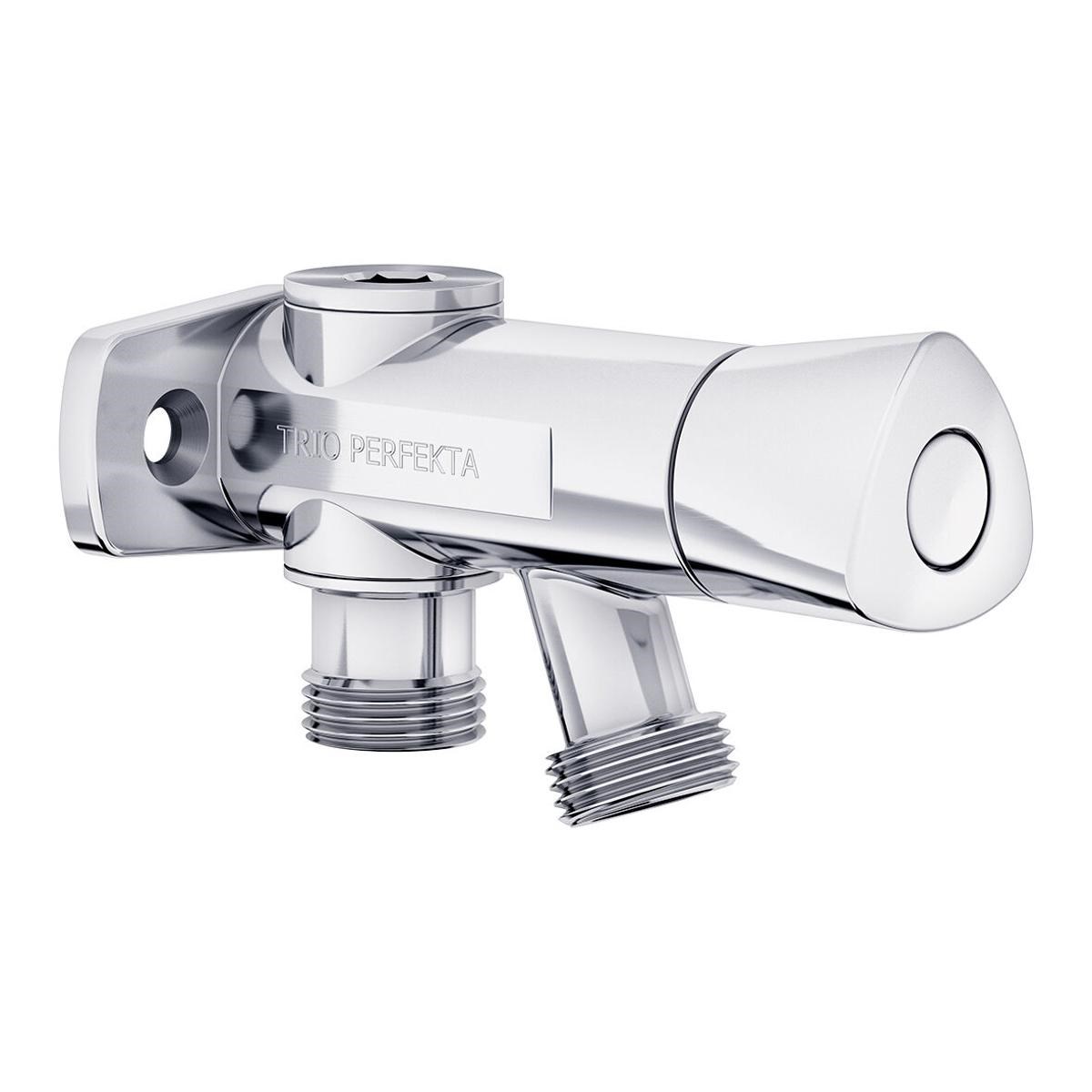 Tappventil Design Line Med Väggfäste Och BackventilTappventil Design Line Med Väggfäste Och Backventil