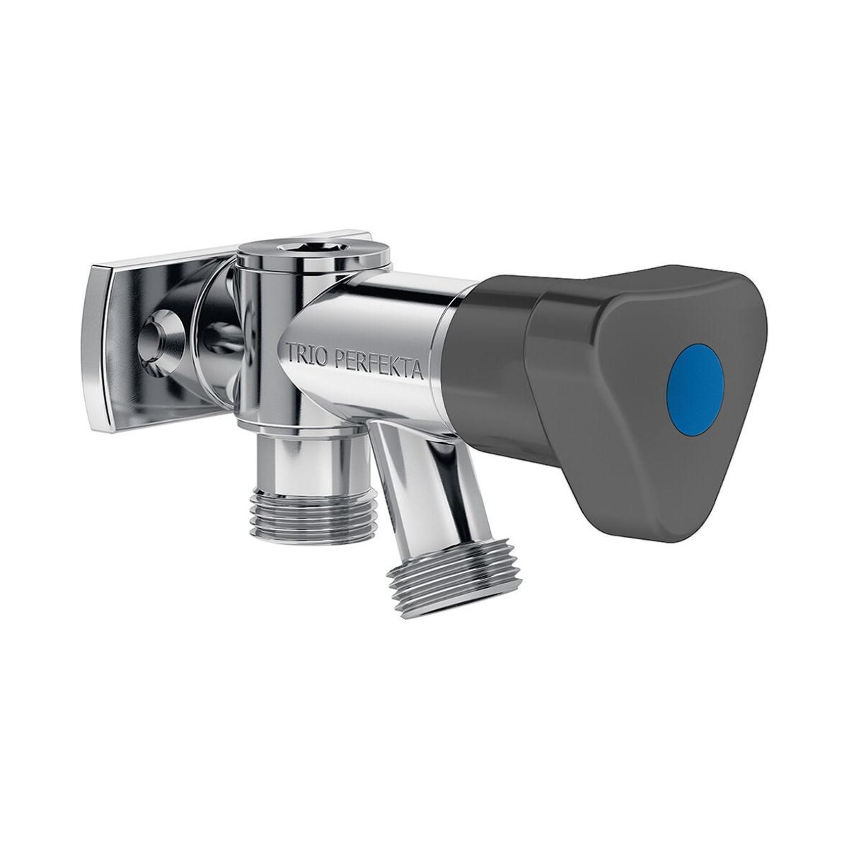 Tappventil Med Väggfäste Och Backventil