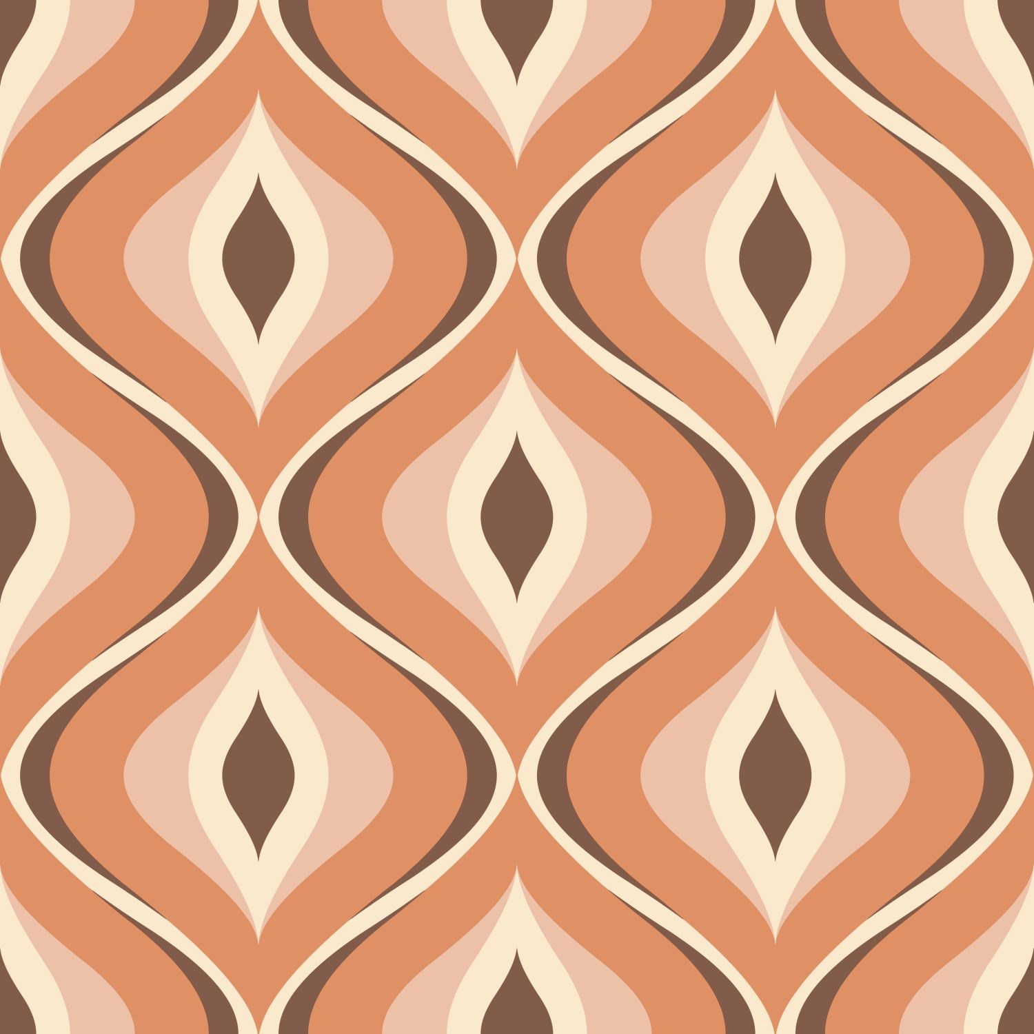 Tapet Retro Ornament 130986