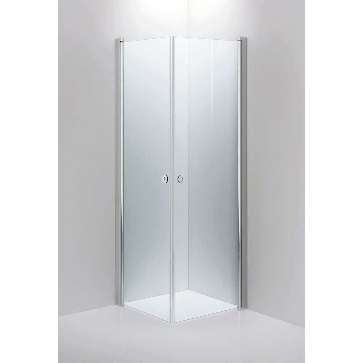 Duschhörna Linc Angel Polished, 70x70x200cm, Clear