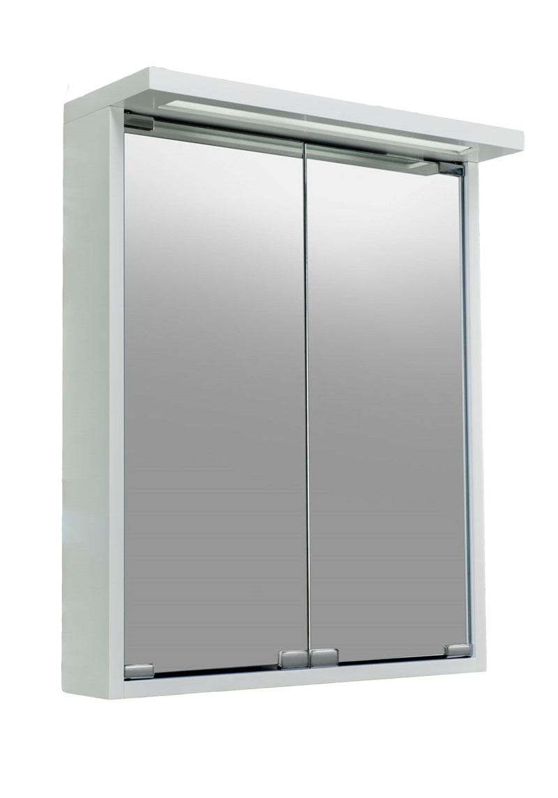 Spegelskåp Alva 55x70cm, Matt, Vit