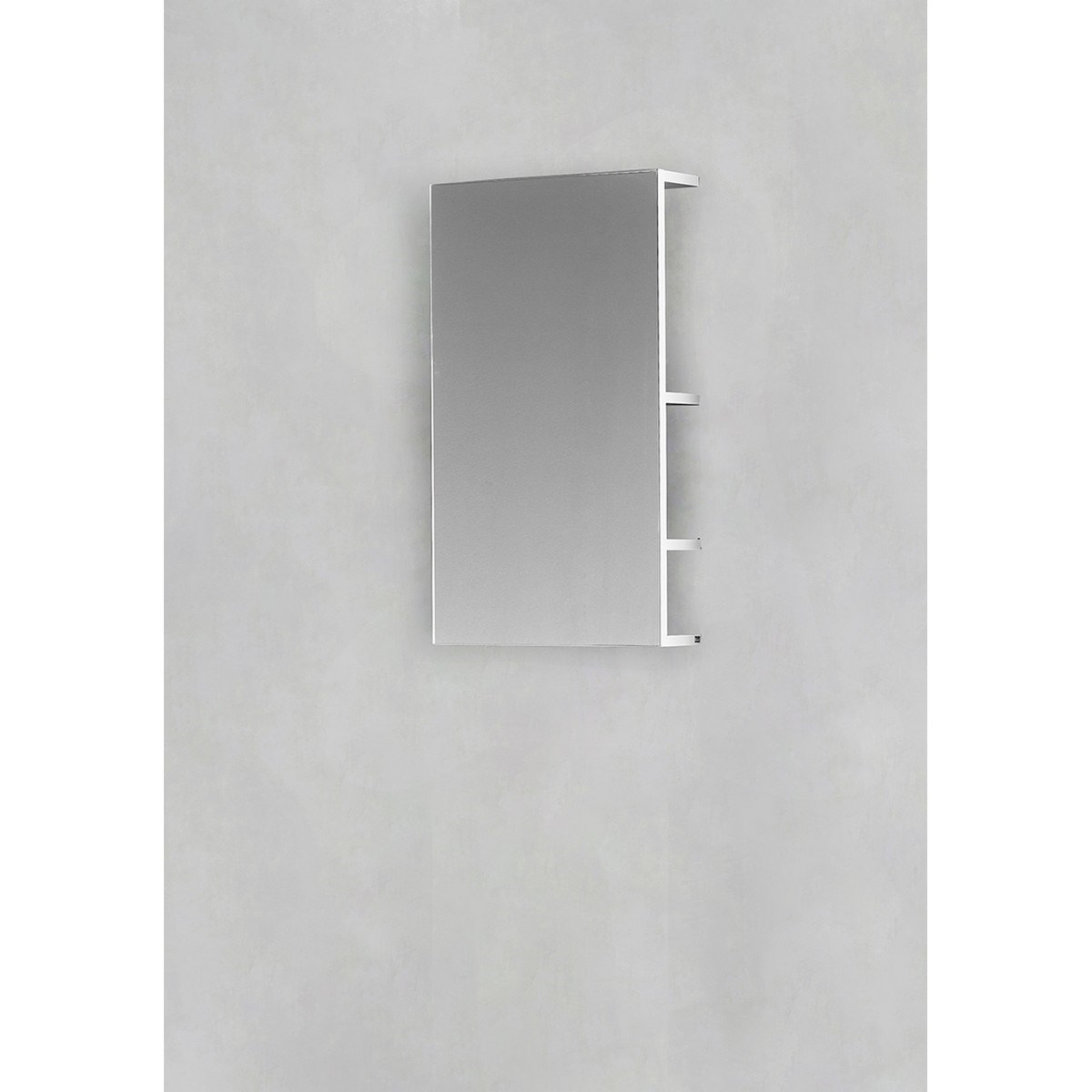 Spegel Med Förvaring Store Överdel 40cm, Vit